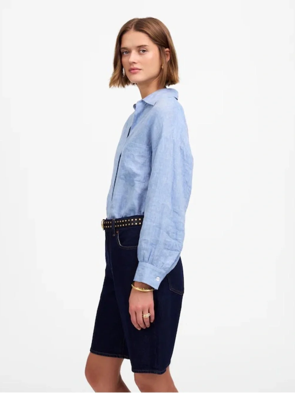 Madewell 1997 Denim Bermuda Short in Bronxville Wash